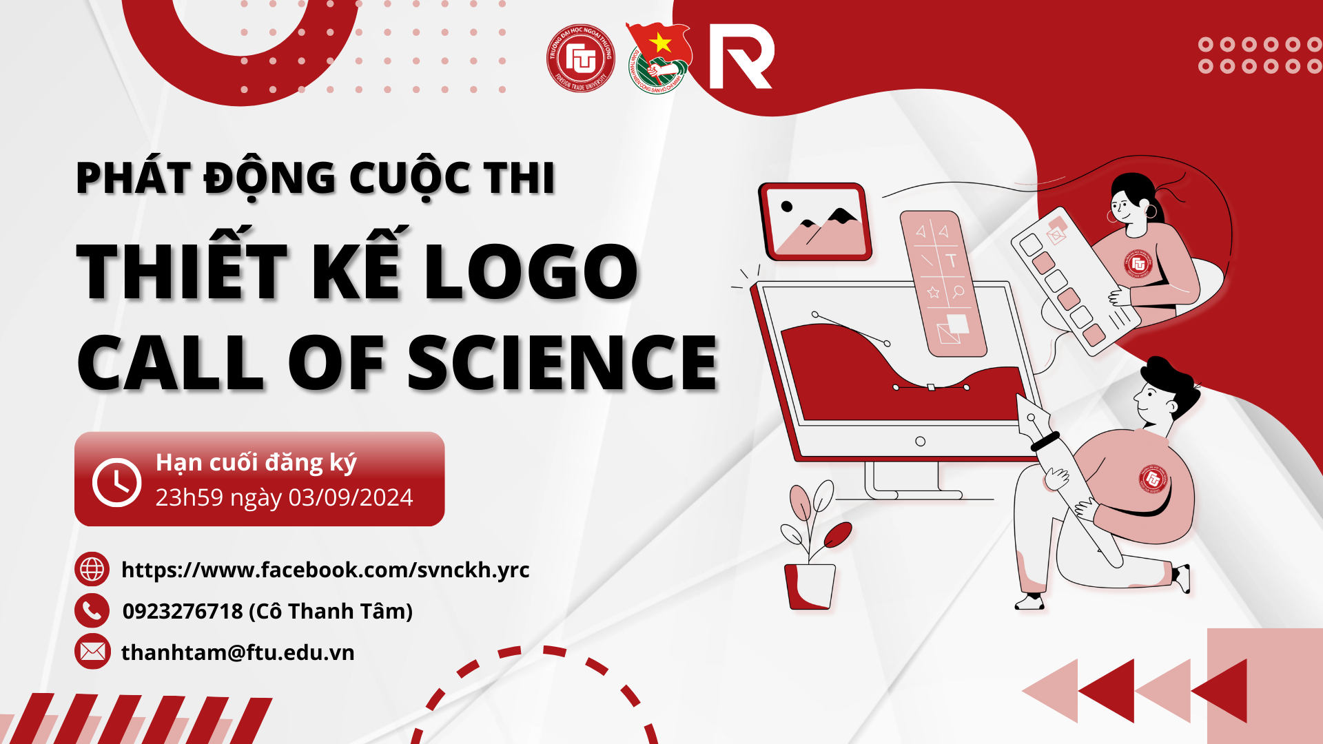 PHÁT ĐỘNG CUỘC THI THIẾT KẾ LOGO DÀNH CHO CUỘC THI CALL OF SCIENCE