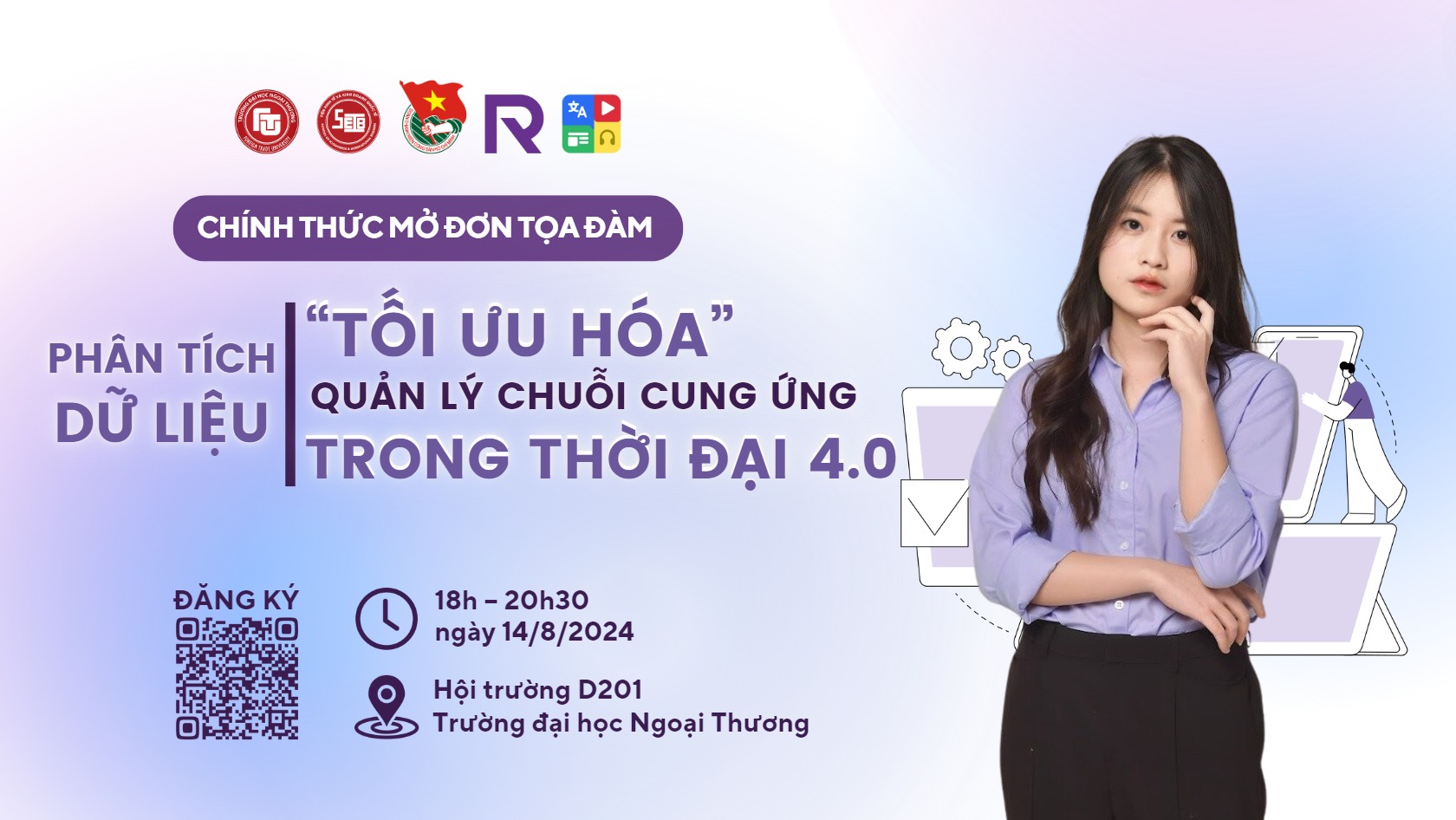 TỌA ĐÀM “PHÂN TÍCH DỮ LIỆU: TỐI ƯU HOÁ QUẢN LÝ CHUỖI CUNG ỨNG TRONG THỜI ĐẠI 4.0”